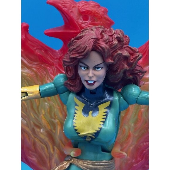 Marvel Legends Phoenix Action Figure Series VI X-Men ToyBiz 2004 Green Variant - Picture 7 of 7